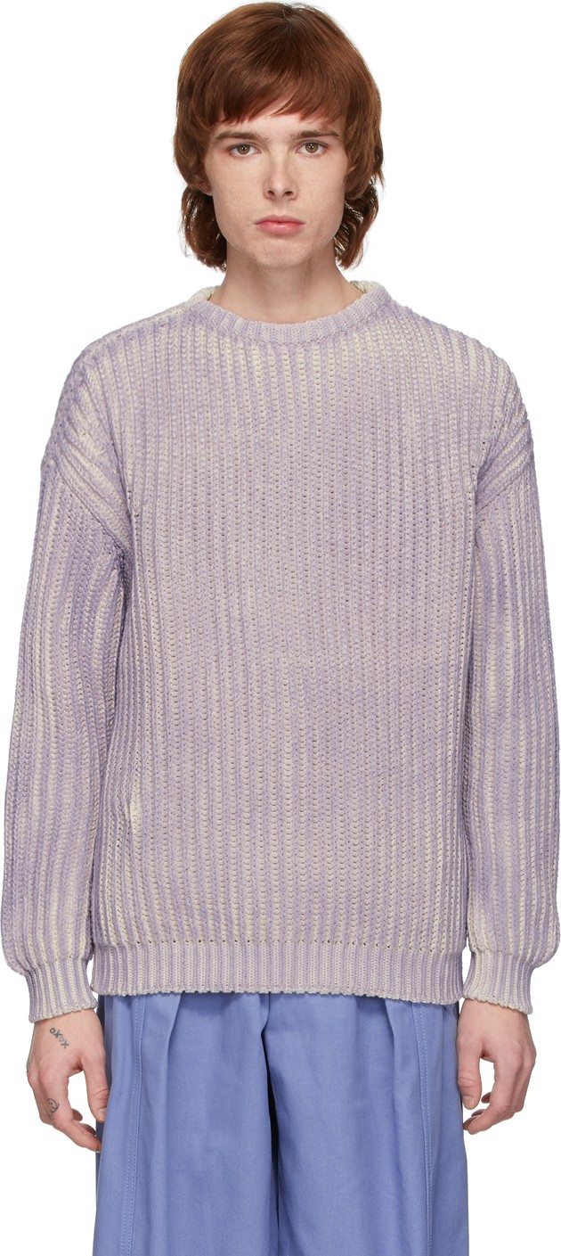 Jacquemus Purple 'Le Pull Lavande' Sweater