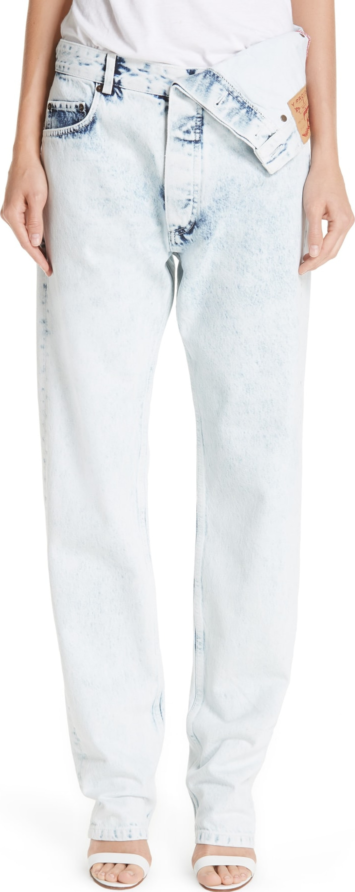 Y/Project Asymmetrical Waist Jeans