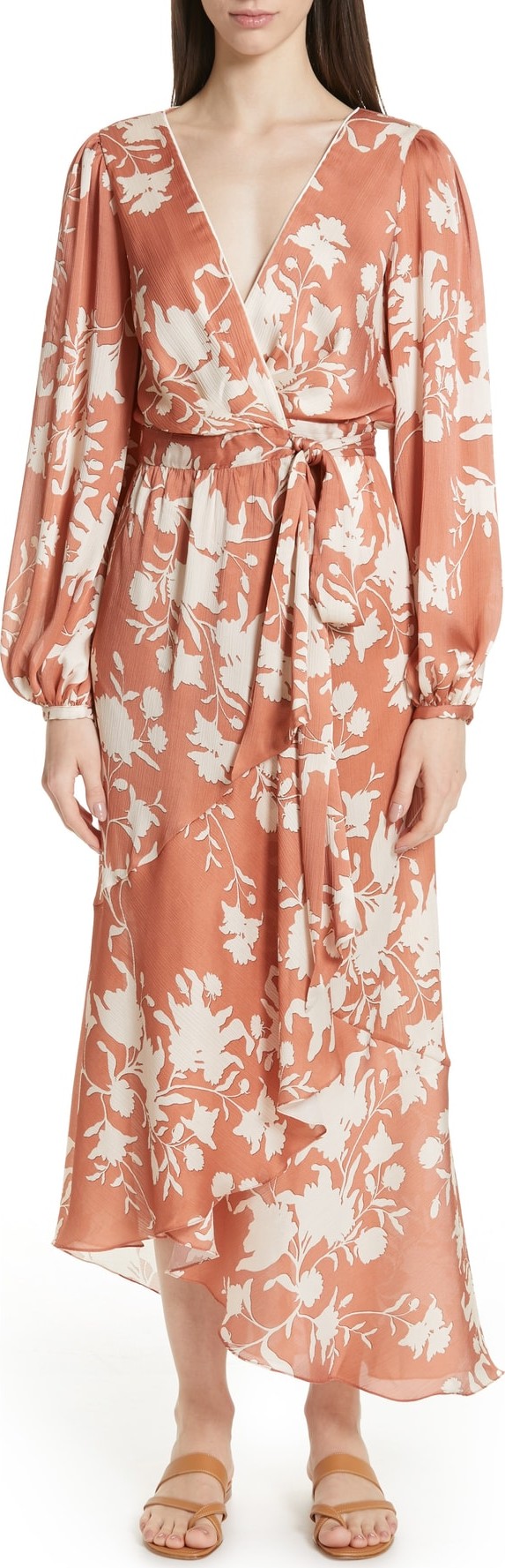 Johanna Ortiz The Greatest Land Floral Print Wrap Dress