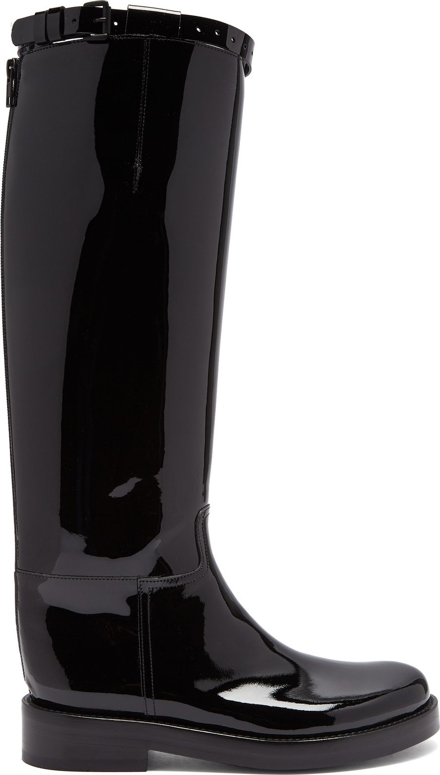 Ann Demeulemeester Knee-high patent-leather boots