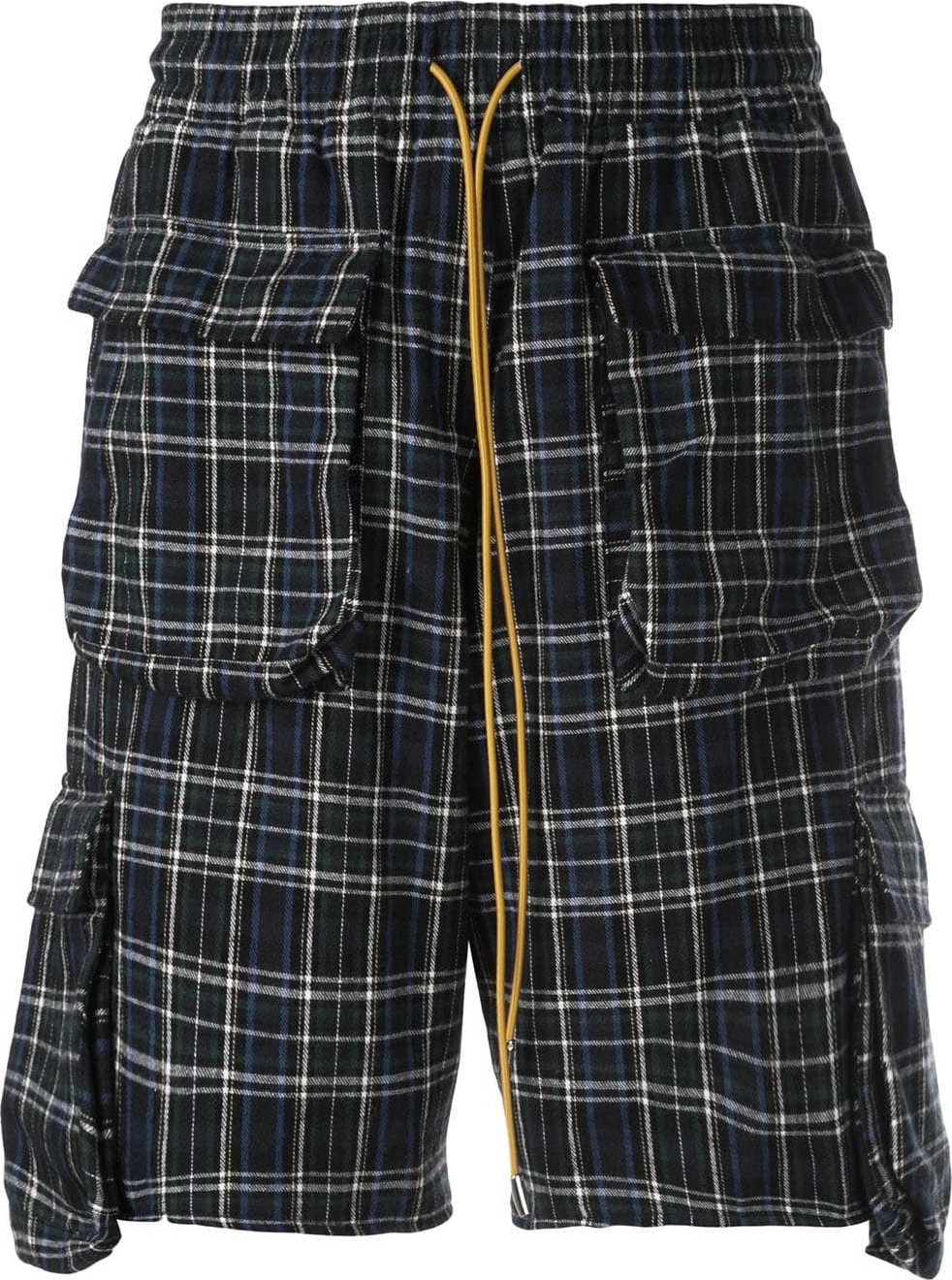 RHUDE Plaid Cargo Shorts