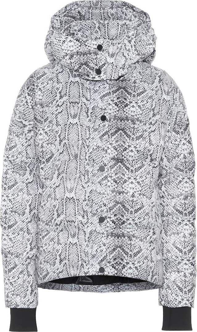 Varley Highland snake-print puffer jacket Varley Highland snake-print puffer jacket