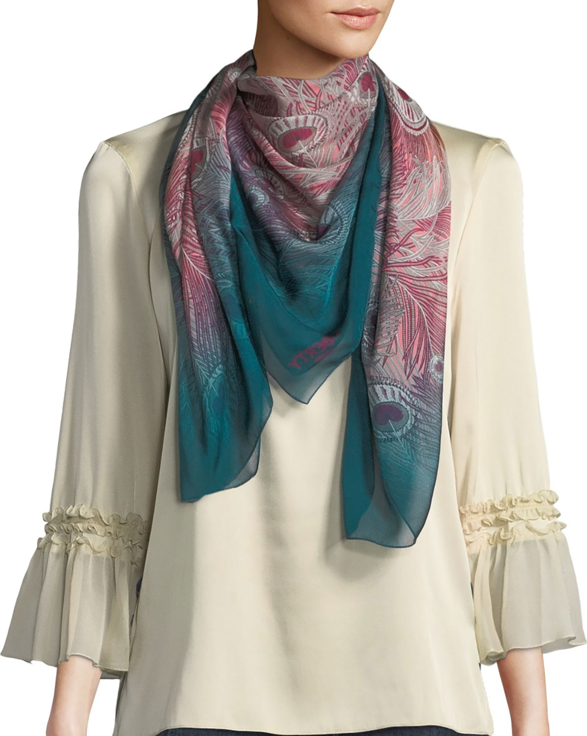 Liberty London All O'Hera Silk Scarf