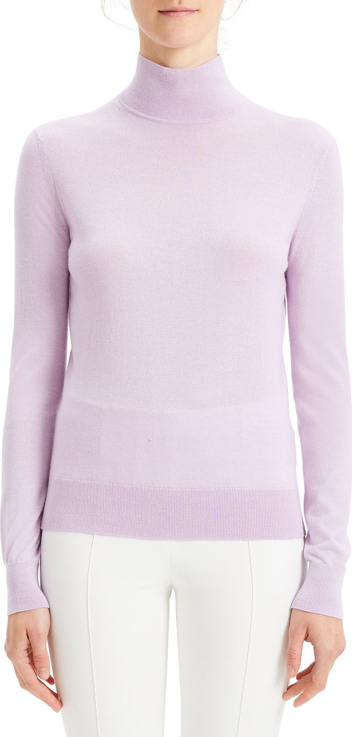 Theory Foundation Turtleneck Silken Knit Sweater