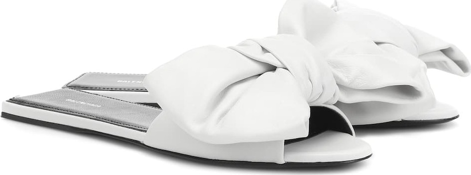 Balenciaga Leather slides