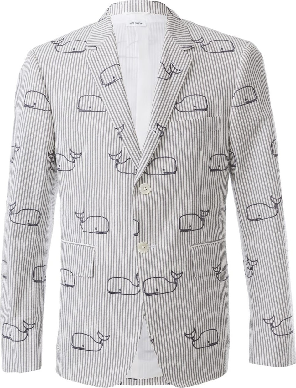Thom Browne THE WEBSTER X LANE CRAWFORD WHALE JACKET