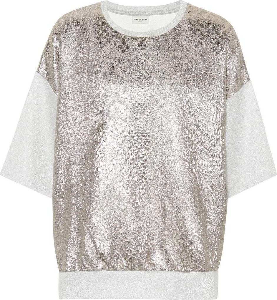 Dries Van Noten Metallic T-shirt