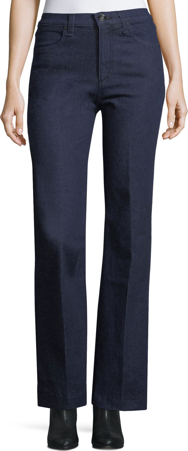 Rag & Bone Justine High-Rise Wide-Leg Trouser Jeans