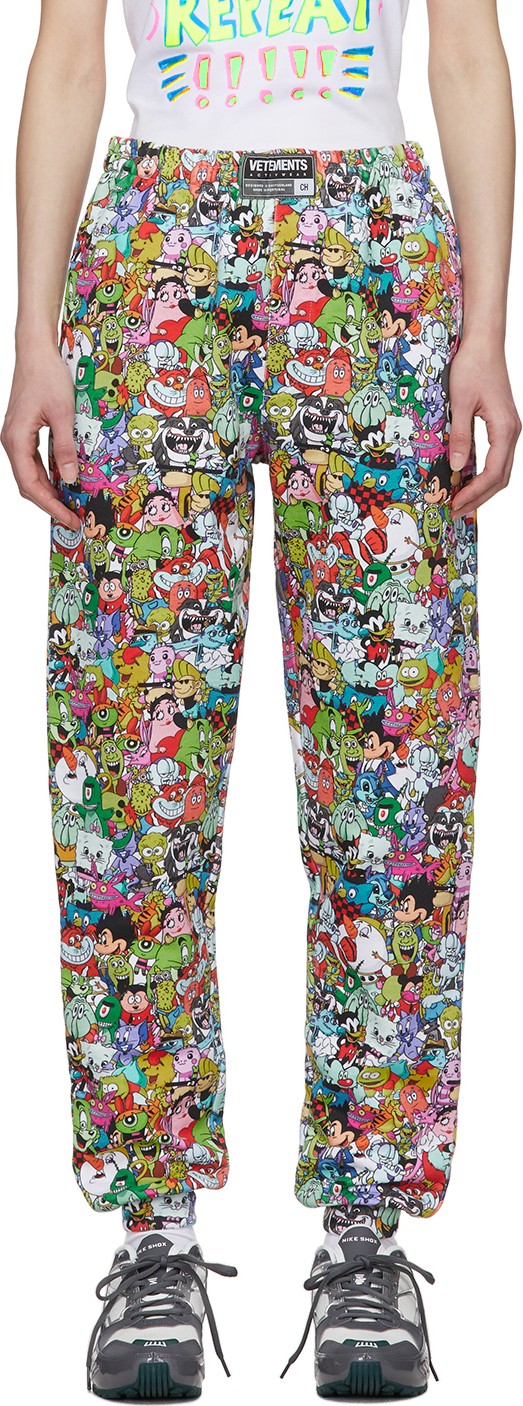 Vetements Multicolor Vetemonster Lounge Pants Vetements Multicolor Vetemonster Lounge Pants