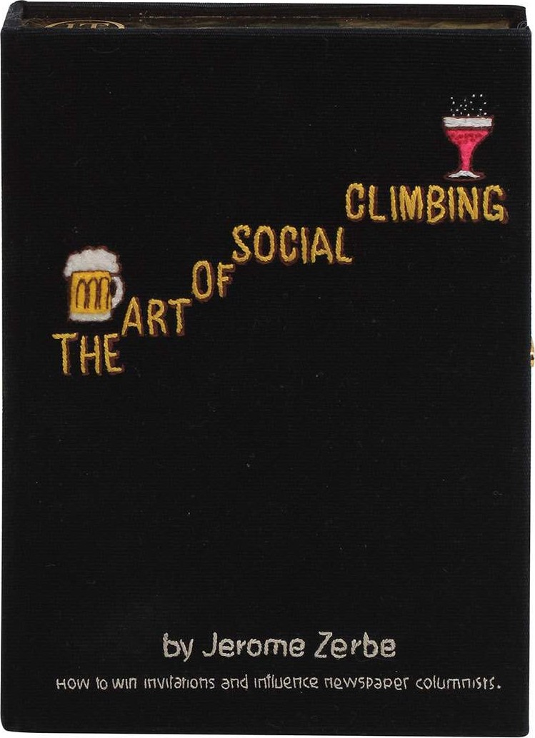 Olympia Le-Tan The Art Of Social Climbing Box Clutch Bag