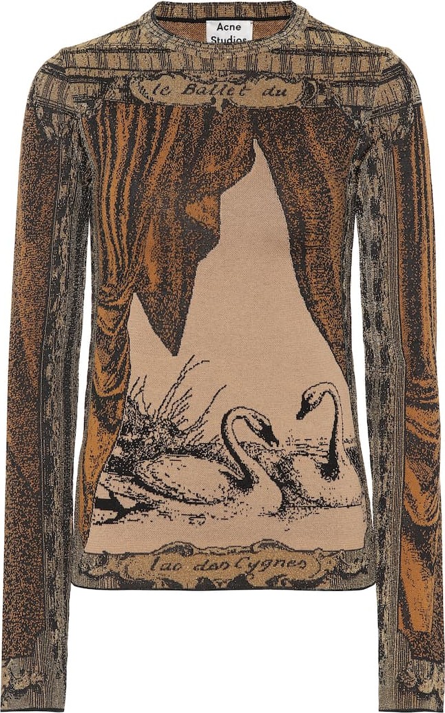 Acne Studios Kittie cotton-blend top