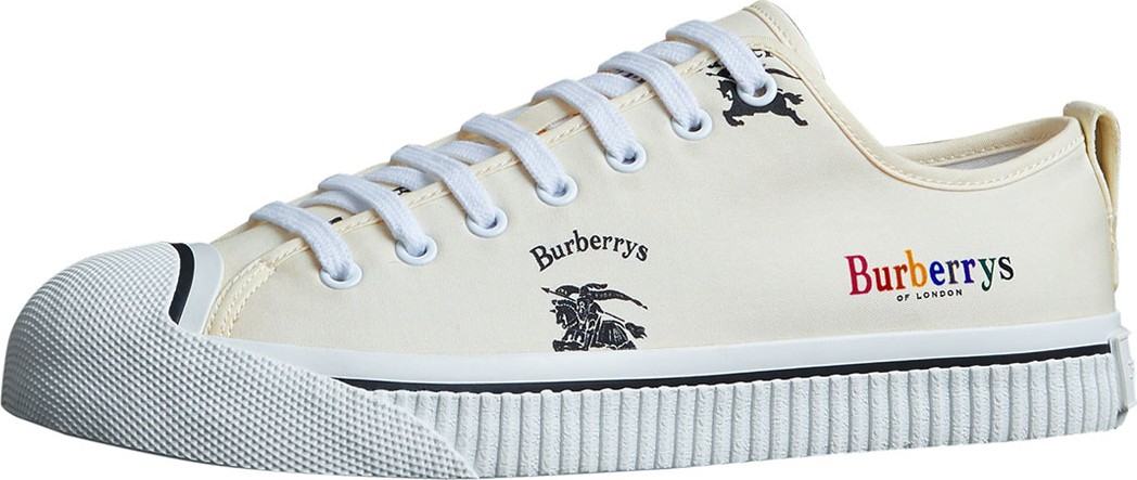 Burberry London England Men's Kingly Low-Top Logo Sneakers