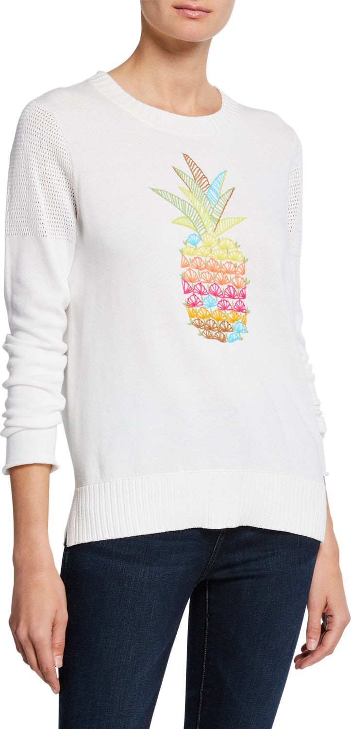 Lisa Todd You Had Me at Aloha Pineapple Sweater