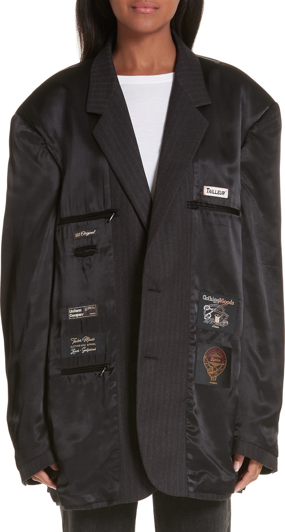 Vetements Oversized Lining Jacket