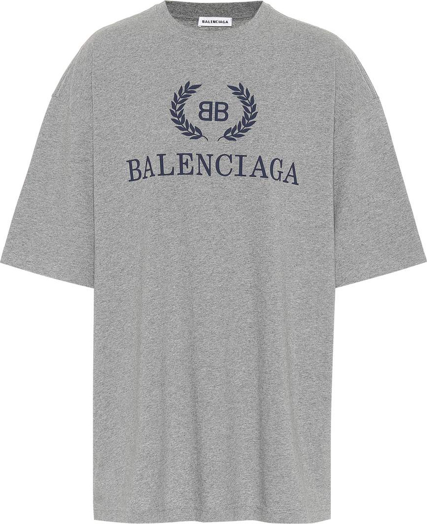 Balenciaga Printed cotton T-shirt