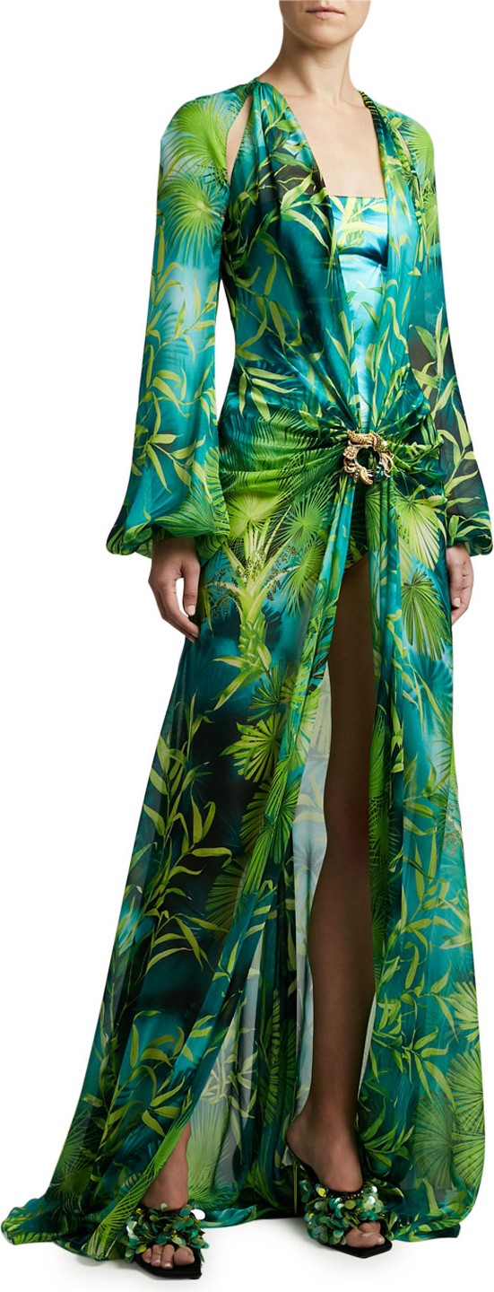 Agnona Plaid Belted Straight-Leg Pants