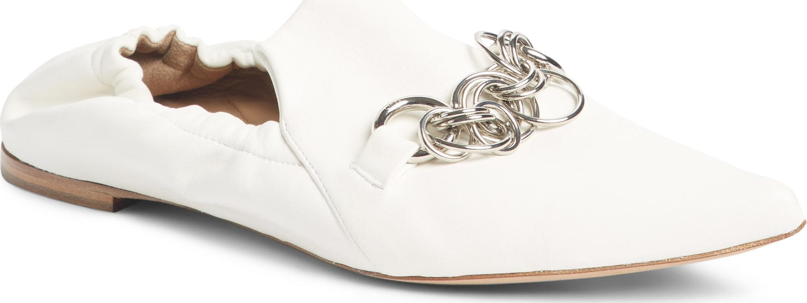 Chloe Reese Chain Bit Loafer Flat