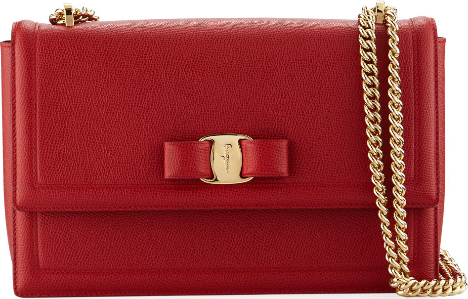 Salvatore Ferragamo Medium Vara Shoulder Bag