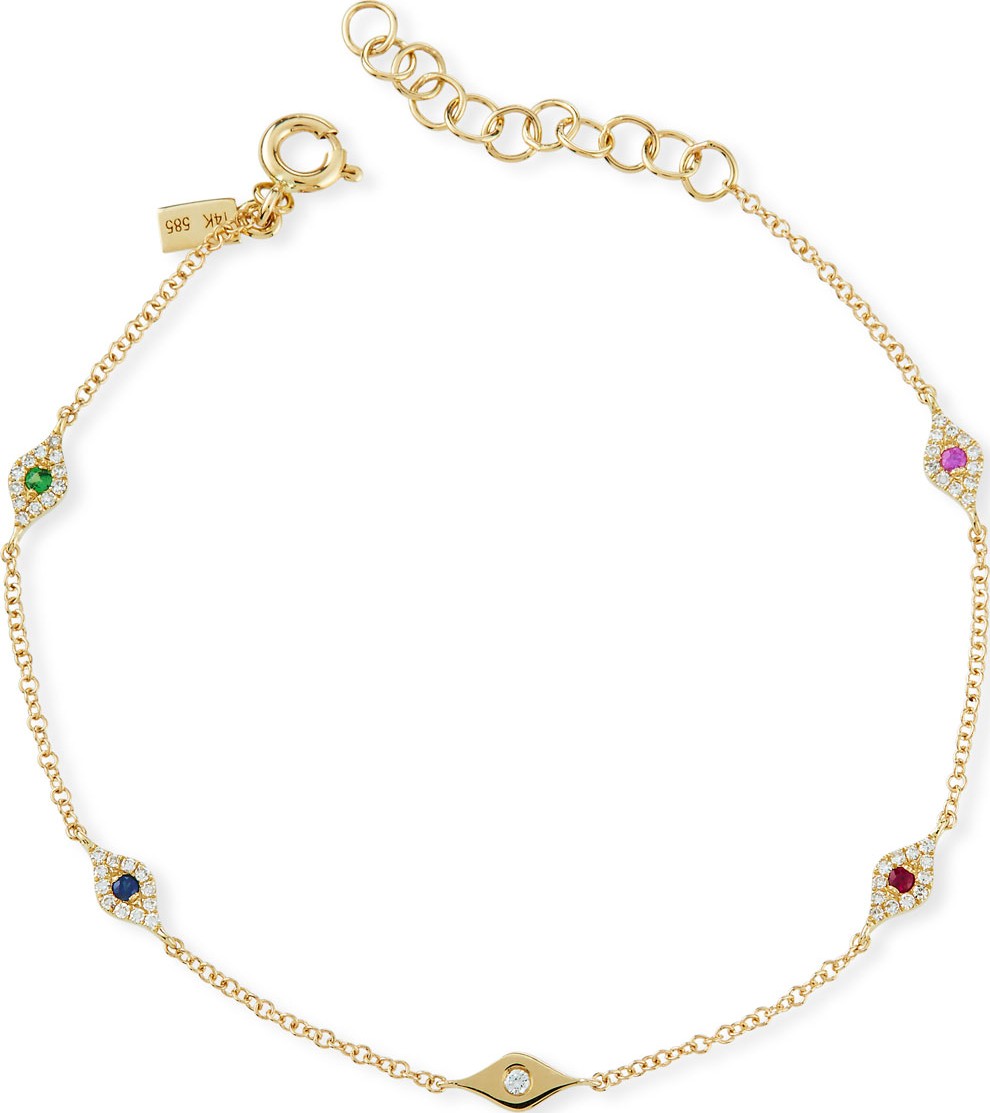 EF Collection 14k Gold Ultimate Protection Bracelet