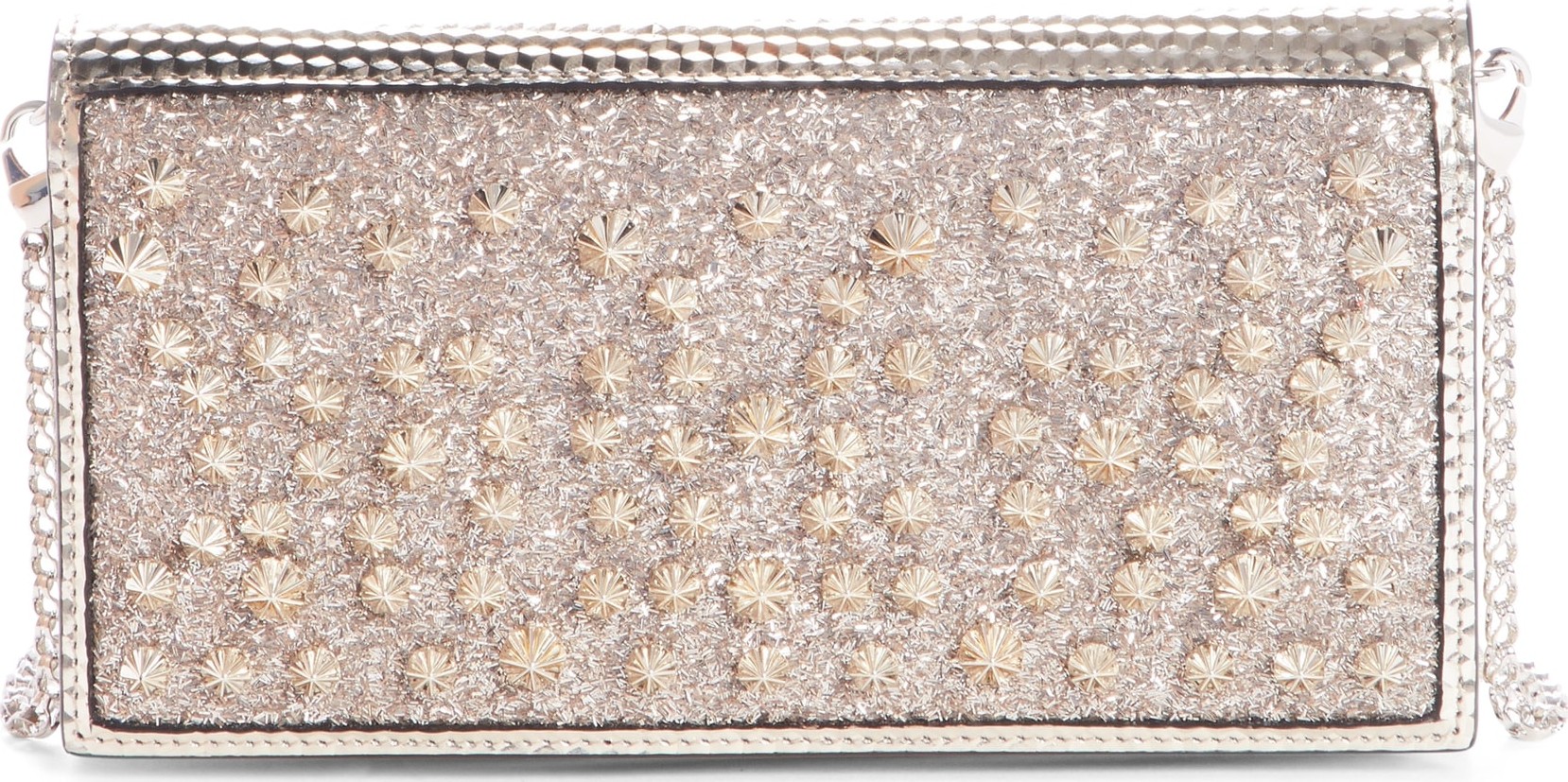 Christian Louboutin Boudoir Studded Wallet on a Chain