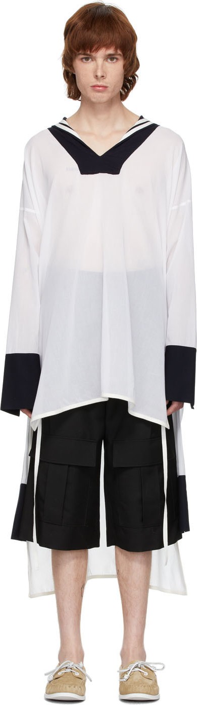 LOEWE White Sailor Tunic Shirt