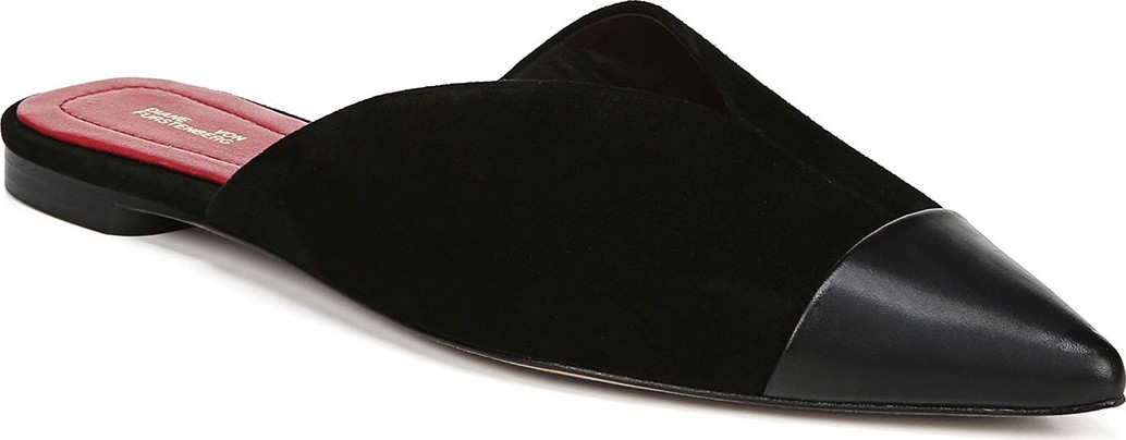 DIANE von FURSTENBERG Love Flat Slide Mules