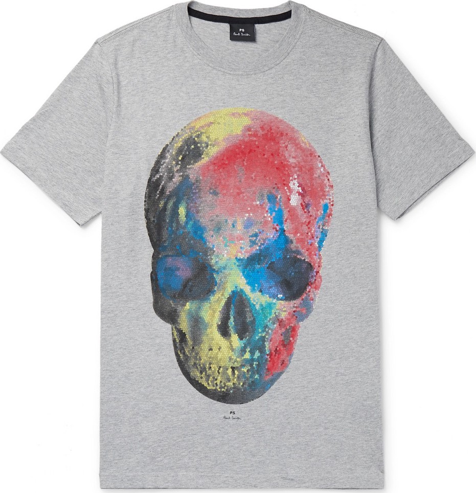 Ps By Paul Smith Printed Cotton-Jersey T-Shirt