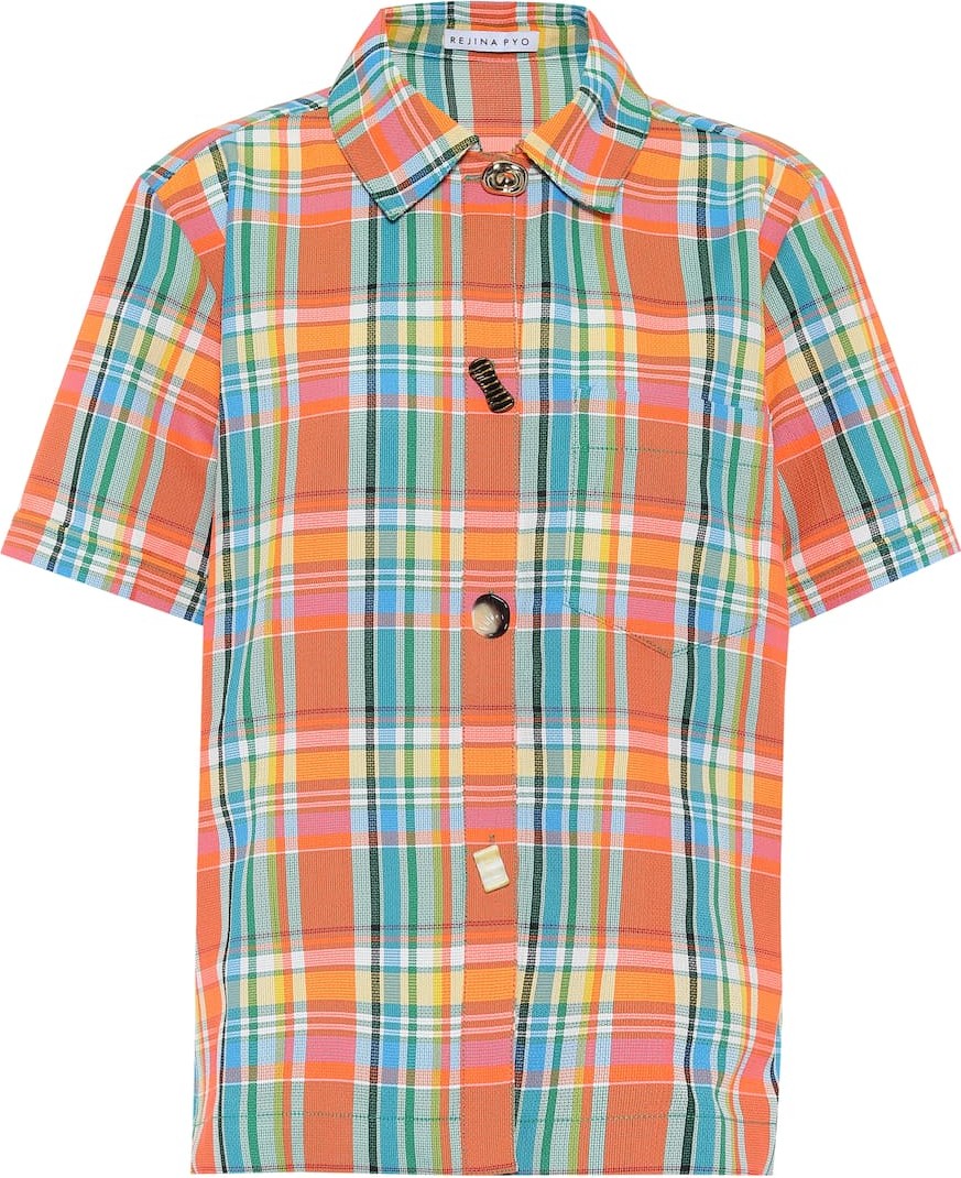 Rejina Pyo Nico checked shirt