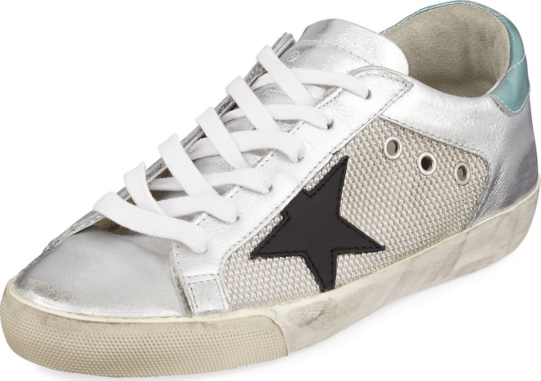 Golden Goose Deluxe Brand Superstar Metallic Leather Sneakers