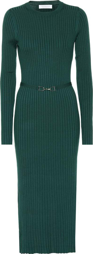 Gabriela Hearst Luisa wool midi dress
