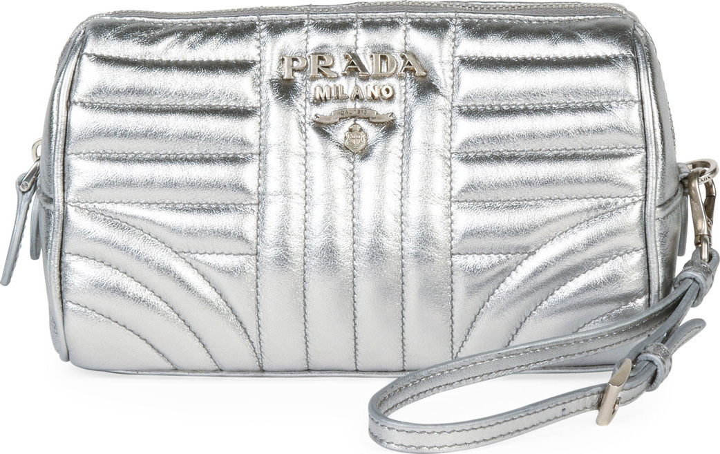 Prada Diagramme Wristlet