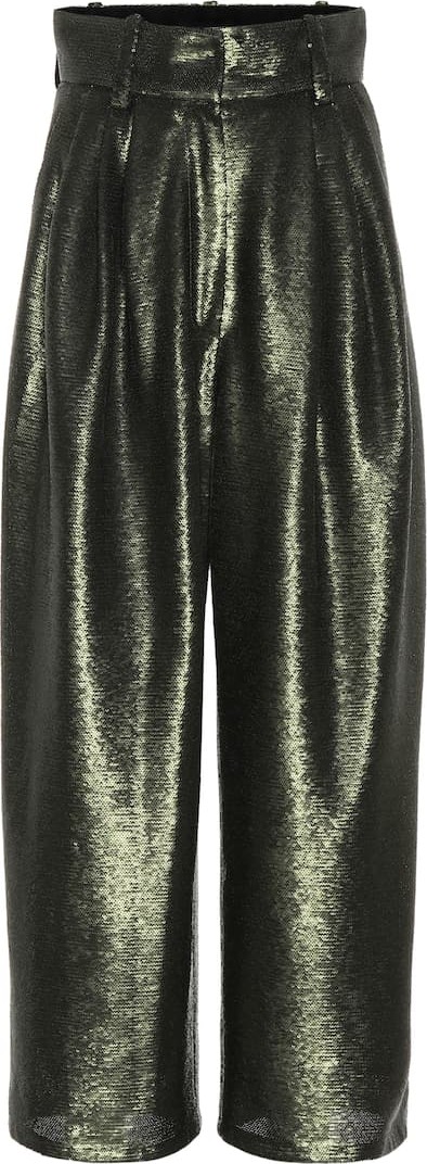 MARC JACOBS Sequined wide-leg pants