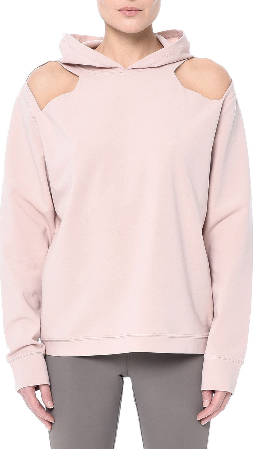 Nylora Coppell Hooded Cutout Pullover Sweatshirt