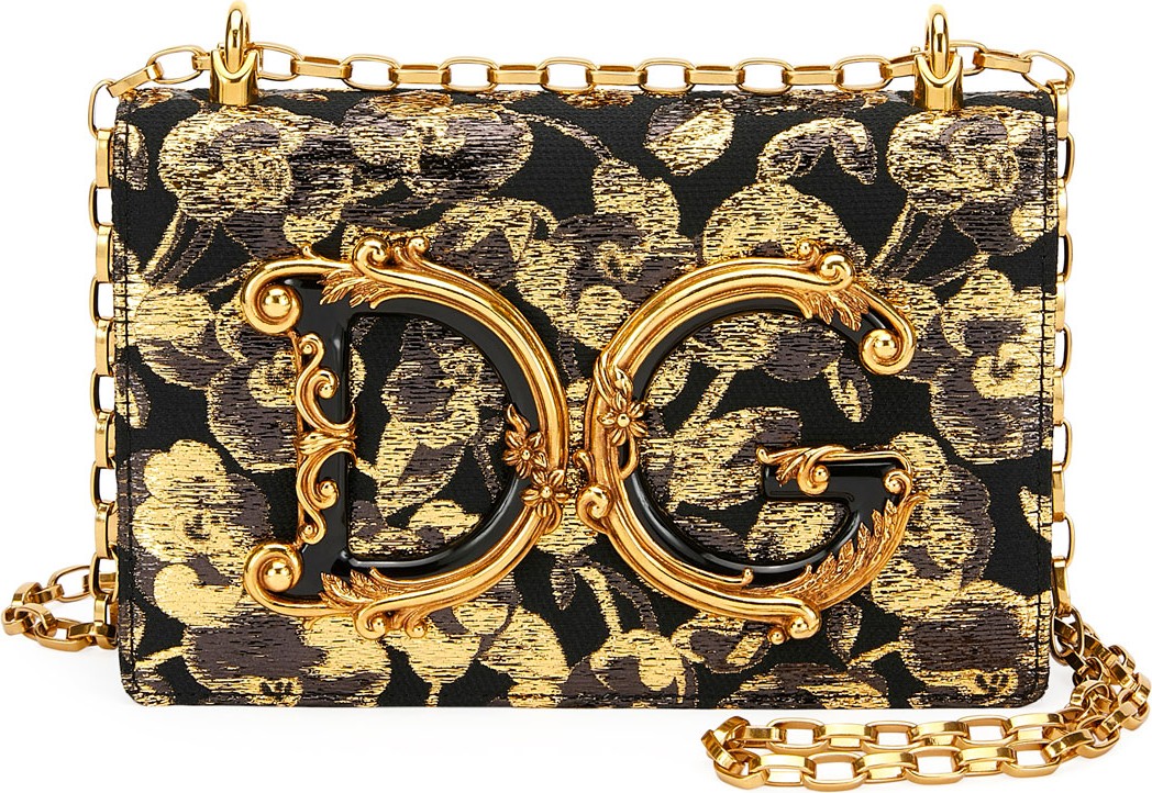 Dolce & Gabbana DG Jacquard Shoulder Bag