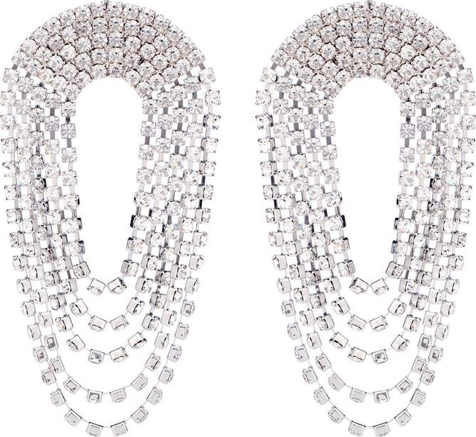 Alessandra Rich Crystal drop earrings