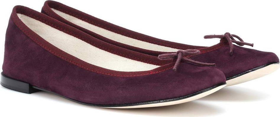 Repetto Cendrillon suede ballerinas
