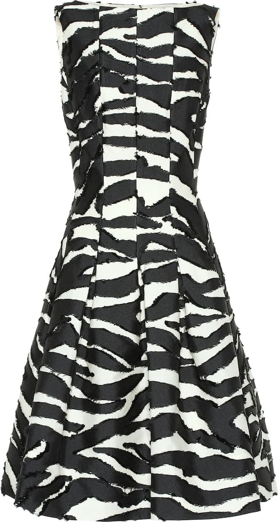 Oscar De La Renta Zebra dress
