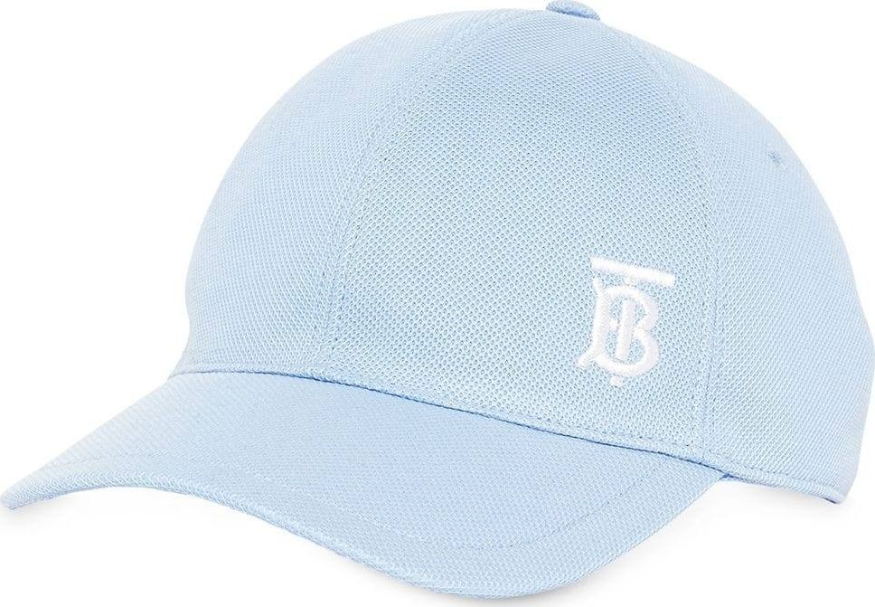 Burberry London England Blue Monogram Baseball Cap