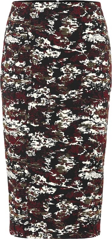 Victoria Beckham Jacquard pencil skirt
