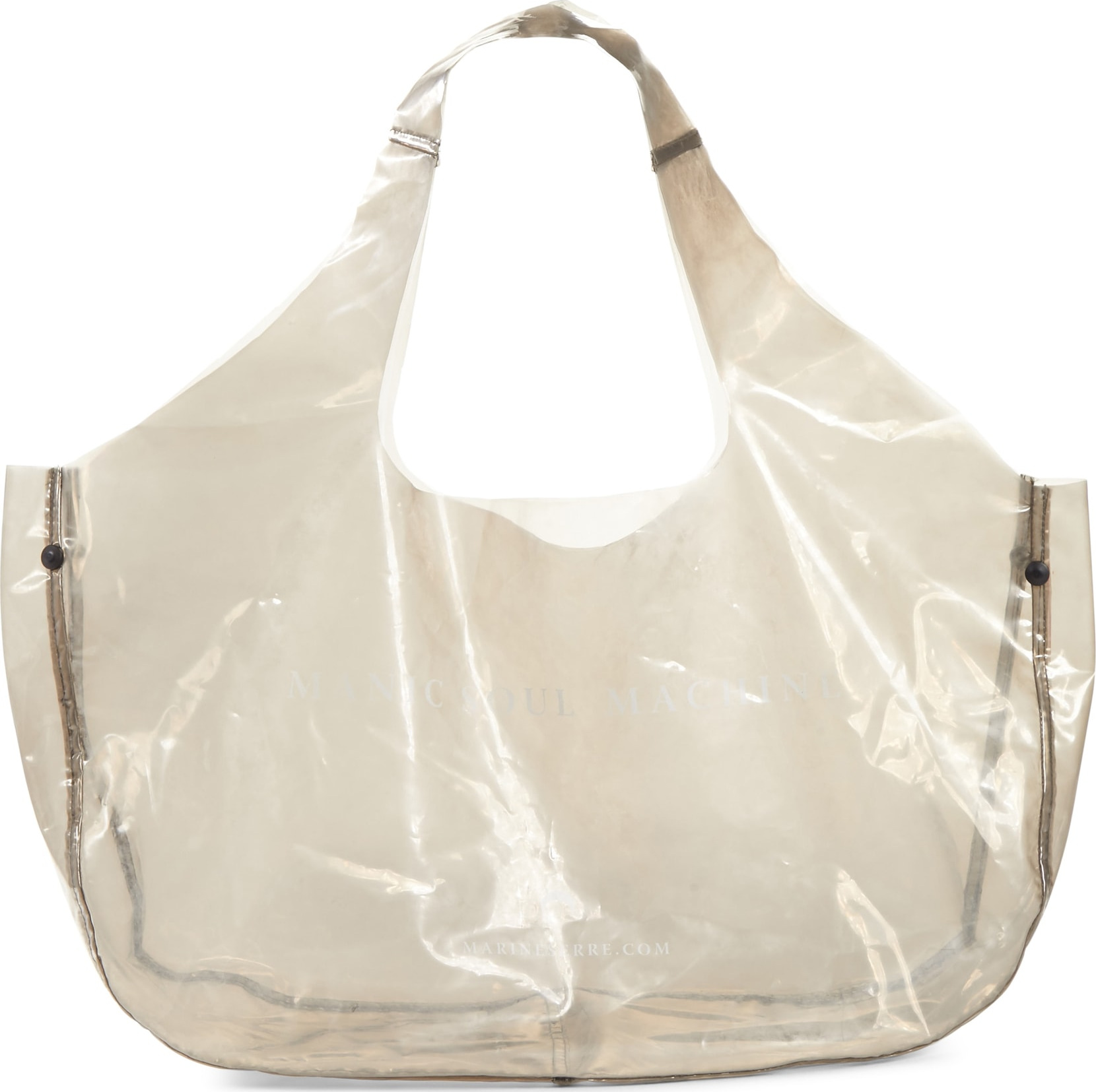 Marine Serre Transparent Shopping Bag