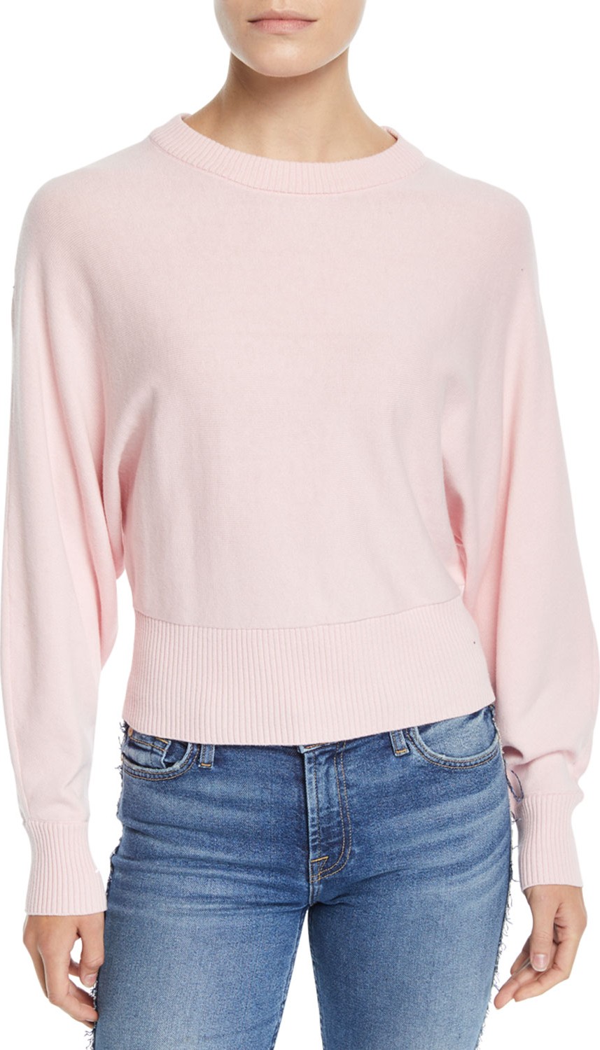 MILLY Volume Dolman-Sleeve Top