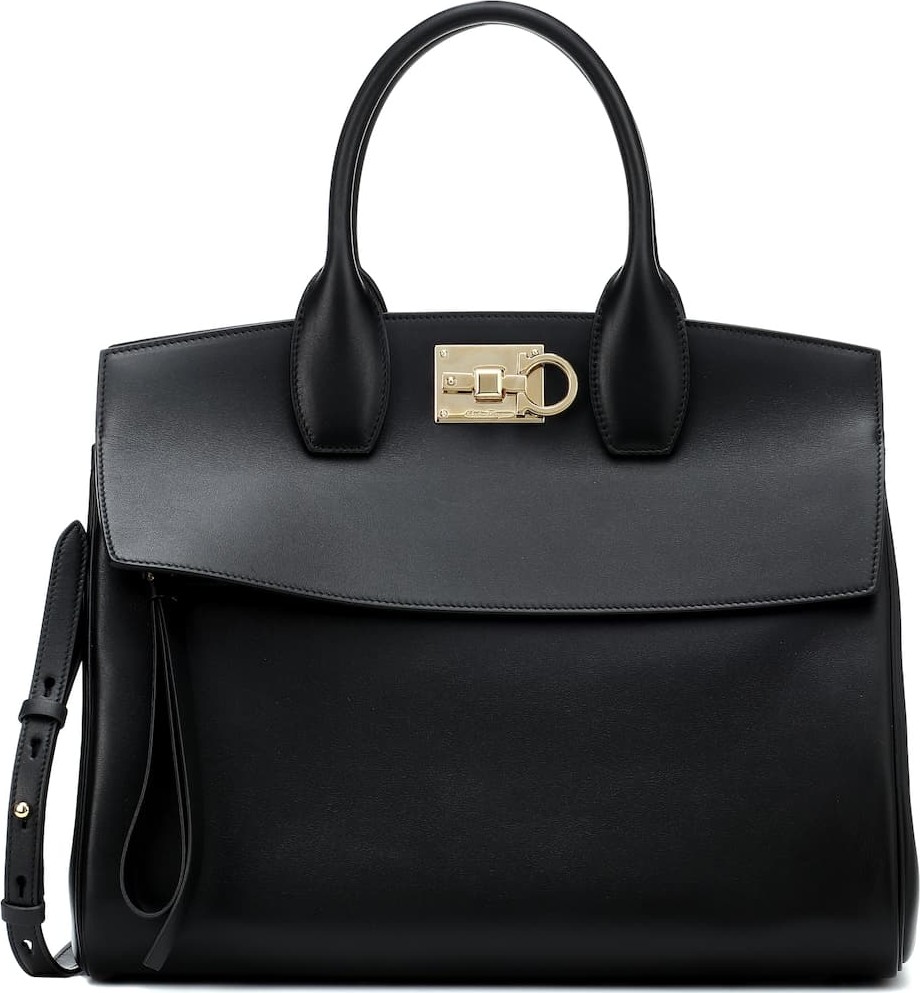 Salvatore Ferragamo Ferragamo Studio leather tote