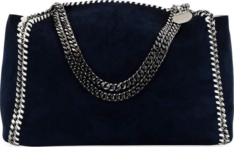 Stella McCartney Falabella Medium Shaggy Deer Reversible Tote Bag