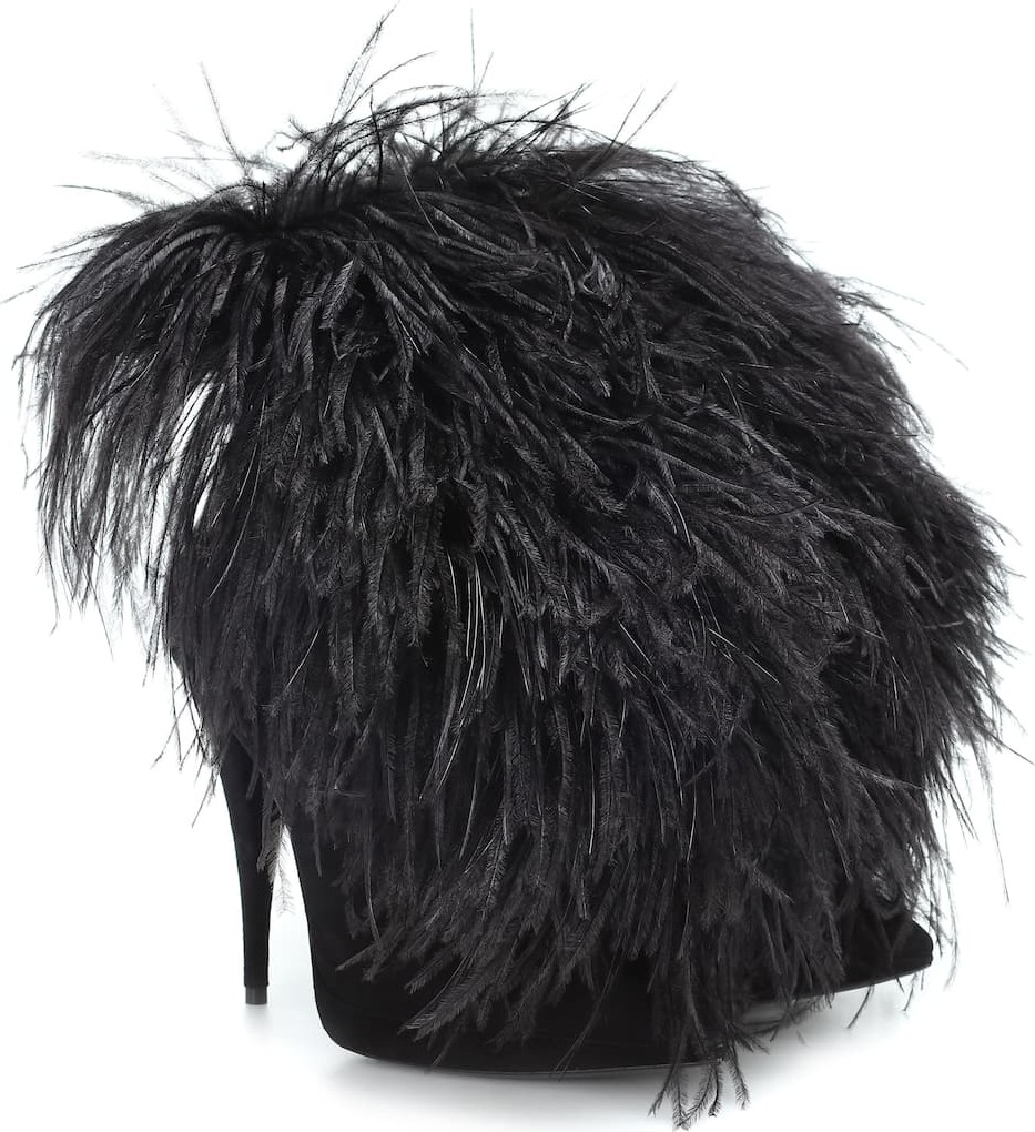 Saint Laurent Zizi suede ankle boots