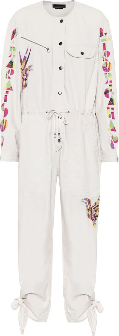Isabel Marant Gigi jacquard cotton jumpsuit