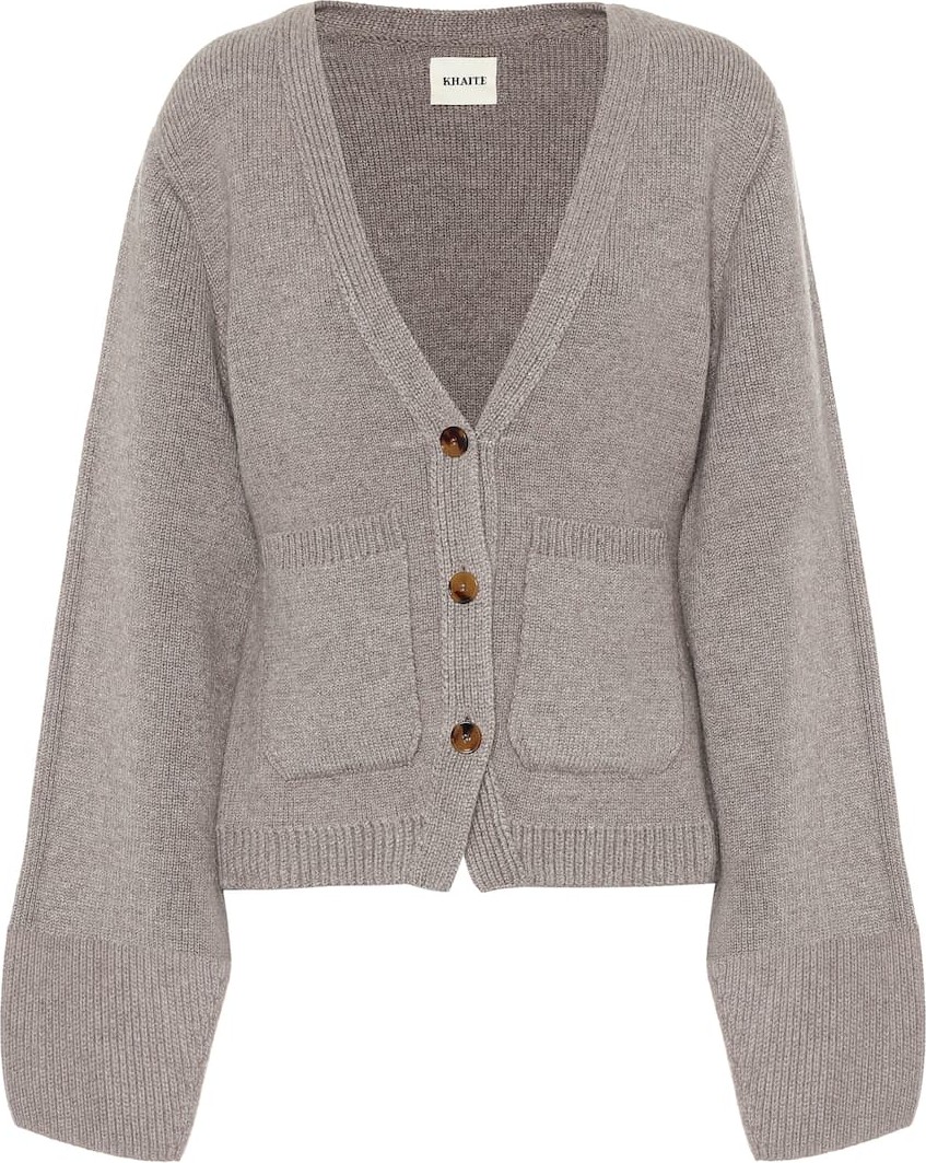 Khaite Scarlet stretch-cashmere cardigan