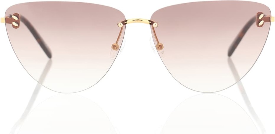 Stella McCartney Rimless cat-eye sunglasses