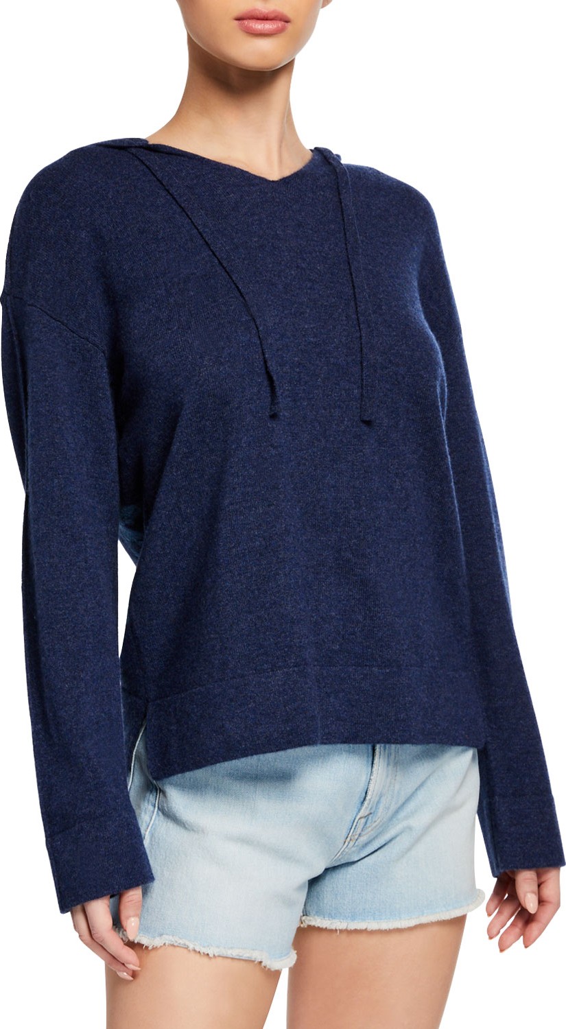 Onia Lauren Cashmere Coverup Hoodie