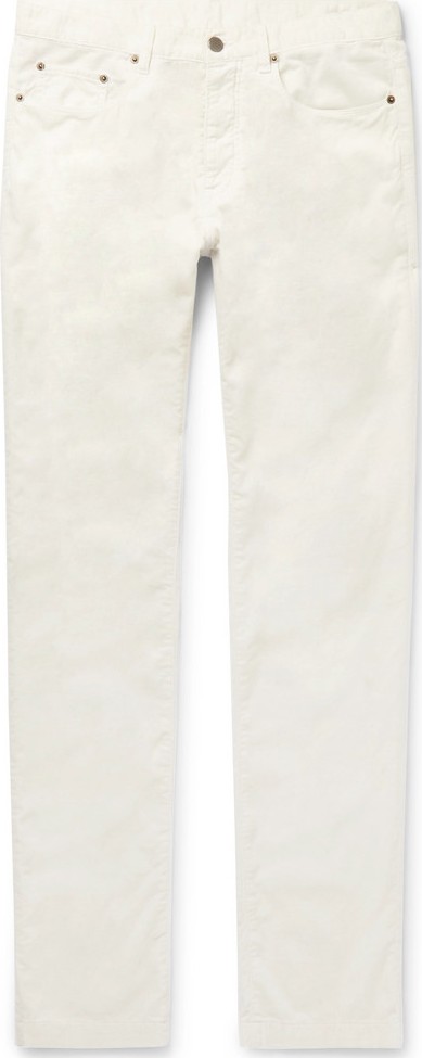 Massimo Alba Slim-Fit Cotton-Corduroy Trousers