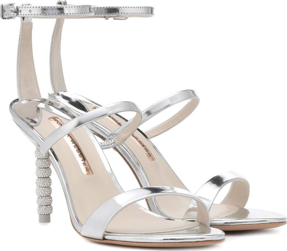 Sophia Webster Rosalind crystal-embellished leather sandals